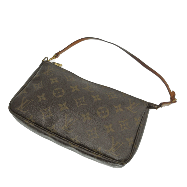 imgrc0079722392 Louis Vuitton Accessory Pouch Monogram Canvas Brown