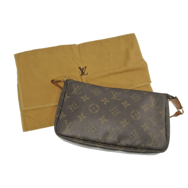 imgrc0079722400 Louis Vuitton Accessory Pouch Monogram Canvas Brown