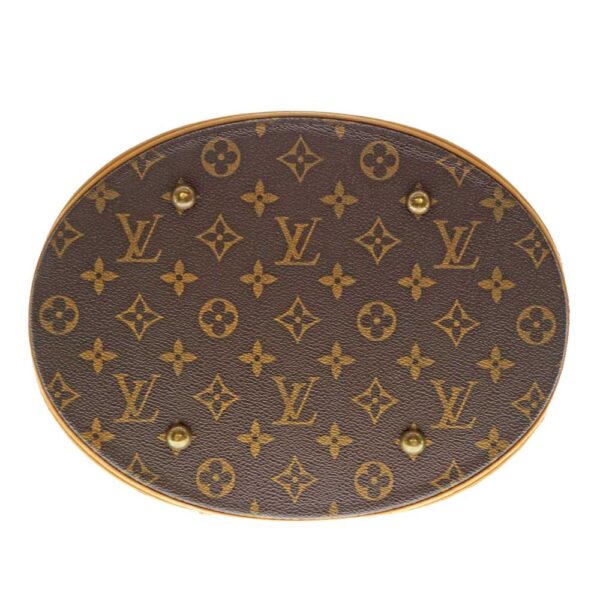 imgrc0079748017 Louis Vuitton Bucket Monogram Canvas Shoulder Bag Brown