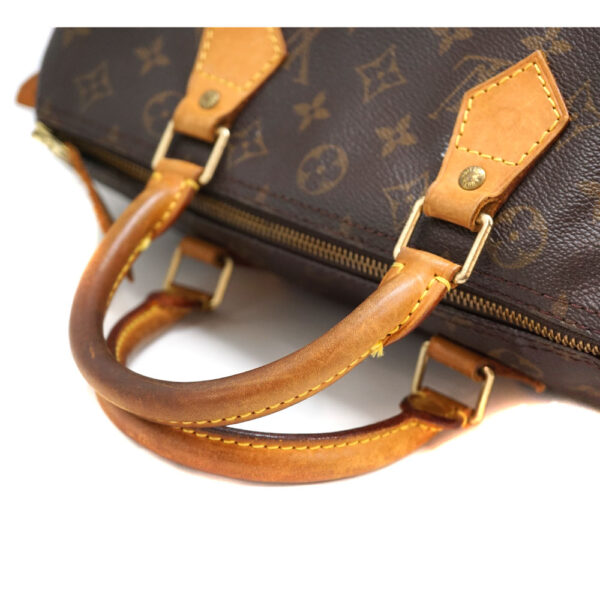 imgrc0079917096 Louis Vuitton Speedy 30 Handbag Canvas Brown