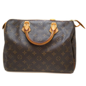 imgrc0079917106 Louis Vuitton Speedy 30 Monogram Canvas Brown