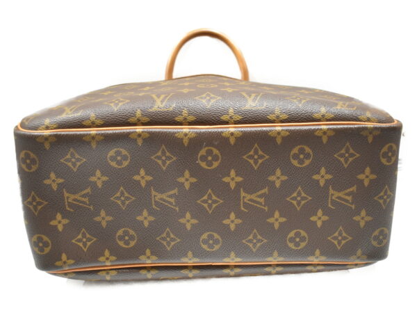 imgrc0079936446 Louis Vuitton Deauville Monogram Canvas Handbag Brown