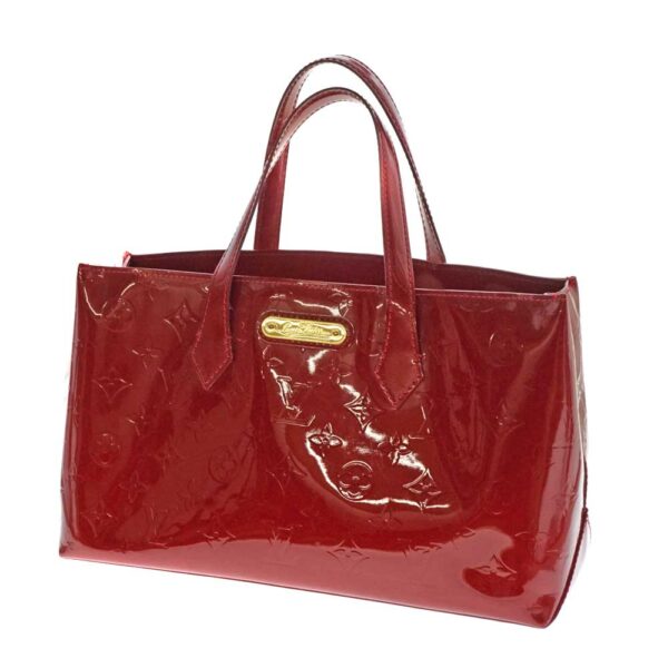 imgrc0079936568 Louis Vuitton Wilshire PM Tote Bag Leather Red