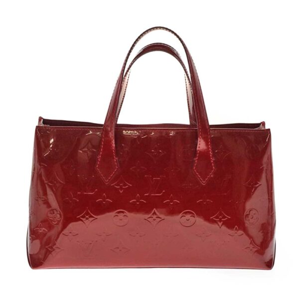 imgrc0079936569 Louis Vuitton Wilshire PM Tote Bag Leather Red