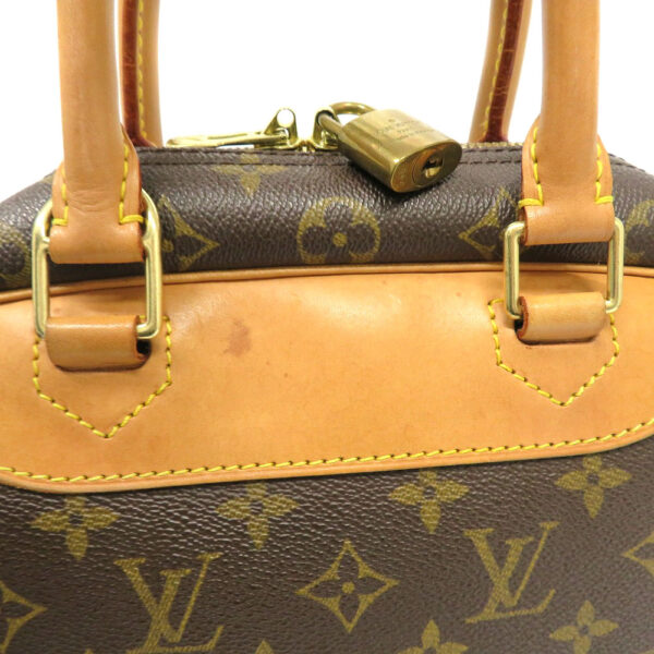 imgrc0079950351 Louis Vuitton Deauville Handbag Monogram Canvas Brown