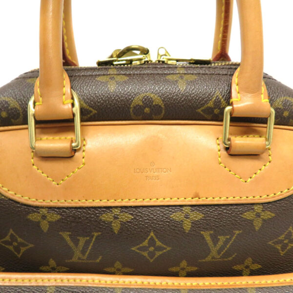 imgrc0079950352 Louis Vuitton Deauville Handbag Monogram Canvas Brown