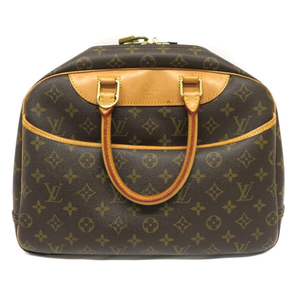 imgrc0079950357 Louis Vuitton Deauville Handbag Monogram Canvas Brown