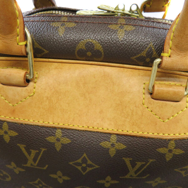 imgrc0079967683 Louis Vuitton Deauville Handbag Monogram Canvas Brown