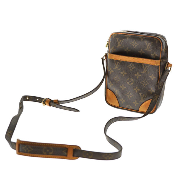 imgrc0080068283 Louis Vuitton Danube Crossbody Bag Canvas Brown