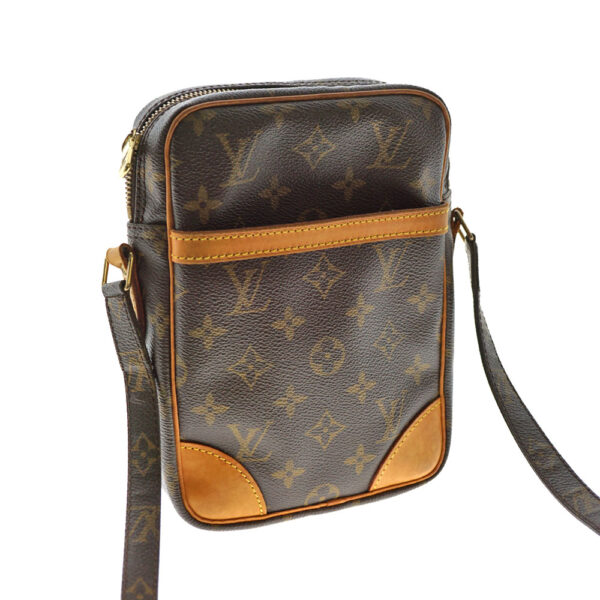 imgrc0080068284 Louis Vuitton Danube Crossbody Bag Canvas Brown