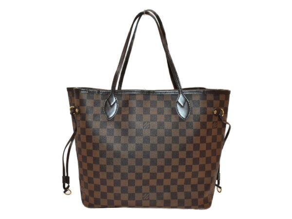 imgrc0080116282 Louis Vuitton Neverfull MM Damier Ebene Tote Bag Brown