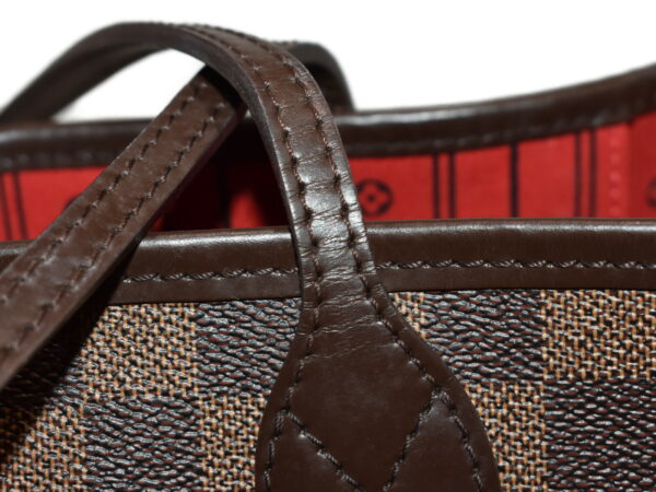 imgrc0080116289 Louis Vuitton Neverfull MM Damier Ebene Tote Bag Brown