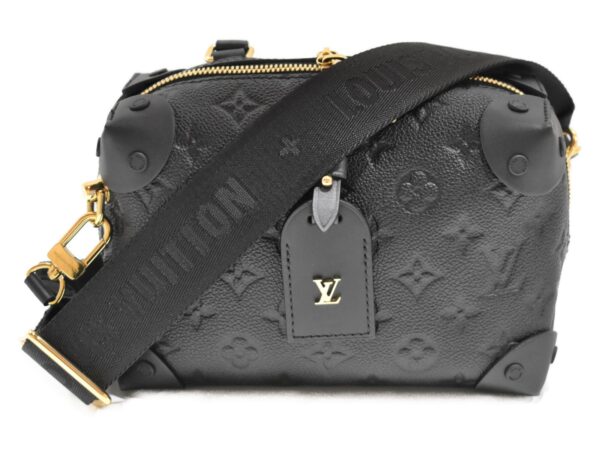 imgrc0080182939 Louis Vuitton Petite Malle Souple Bag Empreinte Leather Noir Black