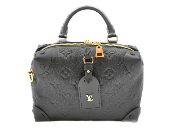 imgrc0080182940 Louis Vuitton Petite Malle Souple Bag Empreinte Leather Noir Black