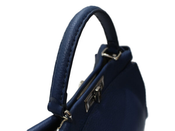 imgrc0080194758 Fendi Peekaboo Selleria Handbag Shoulder Bag Blue