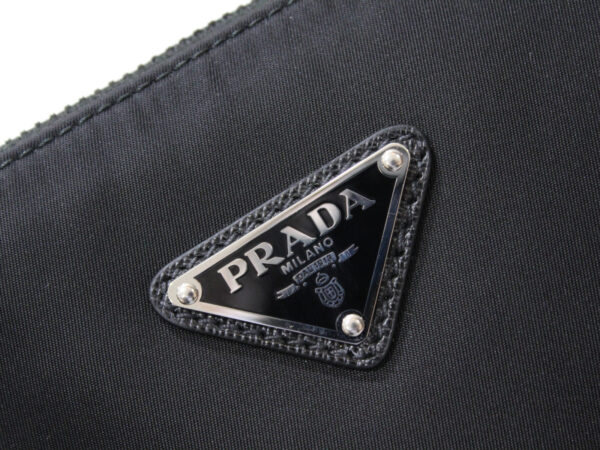 imgrc0080194893 Prada Shoulder Bag Nylon Black