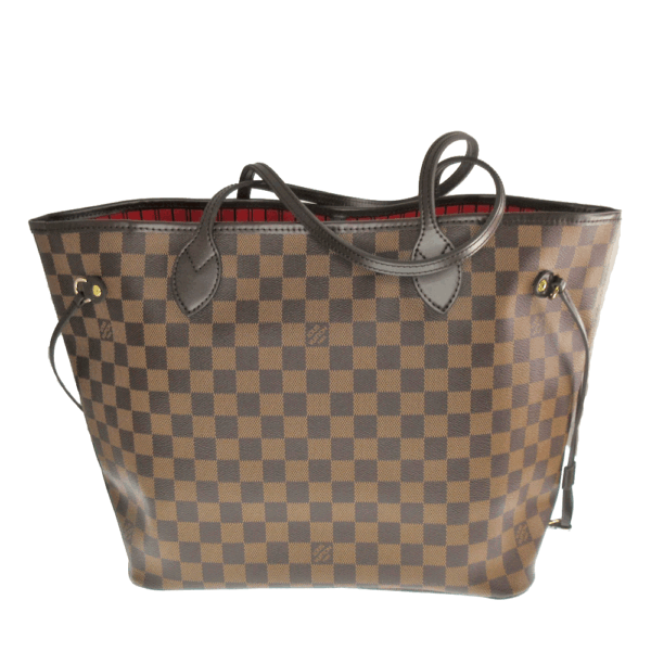 imgrc0080215918 Louis Vuitton Neverfull MM Tote Bag Damier Canvas Brown Vivienne