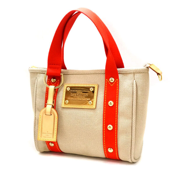 imgrc0080231848 Louis Vuitton Antigua Hippo PM Handbag Canvas Beige