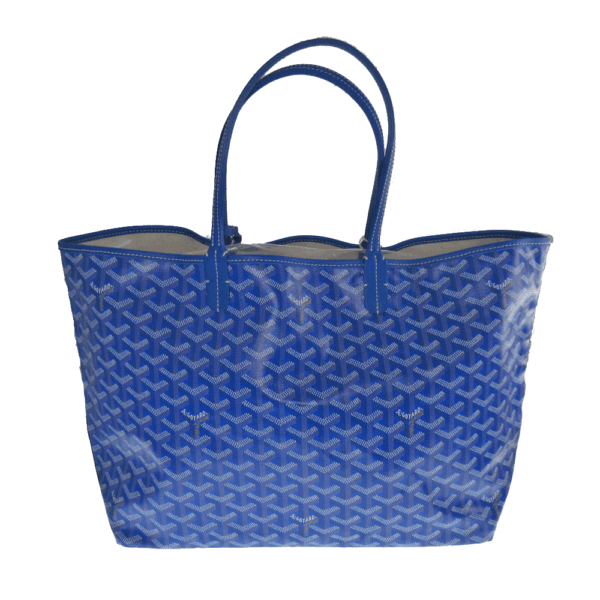 imgrc0080244254 Goyard Saint Louis PM Tote Bag Canvas Blue