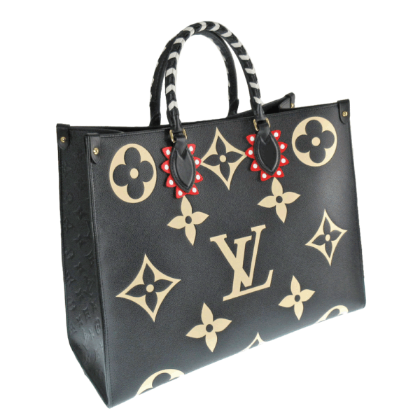 imgrc0080245304 Louis Vuitton On the Go GM Tote Bag Cowhide Black