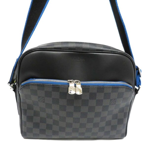 imgrc0080272781 Louis Vuitton Diton PM Shoulder Bag Damier Graphite Black