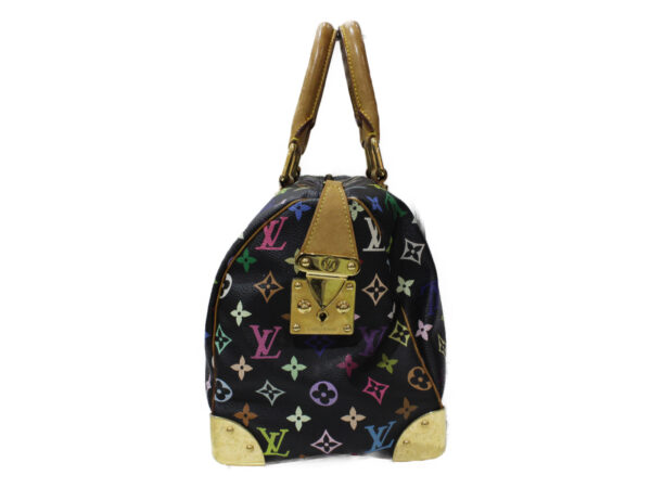 imgrc0080284295 Louis Vuitton Speedy 30 Monogram Multicolor Handbag Black