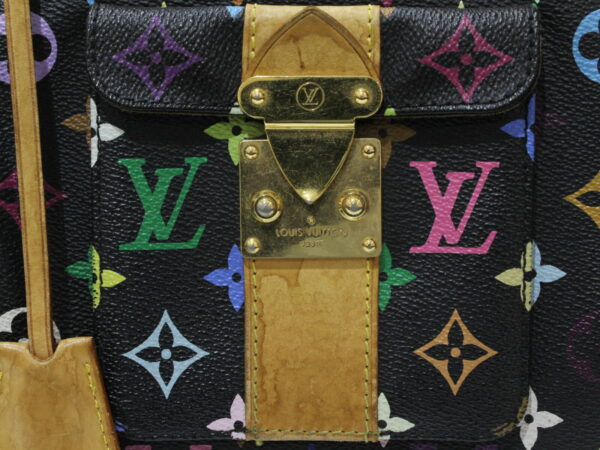 imgrc0080284305 Louis Vuitton Speedy 30 Monogram Multicolor Handbag Black