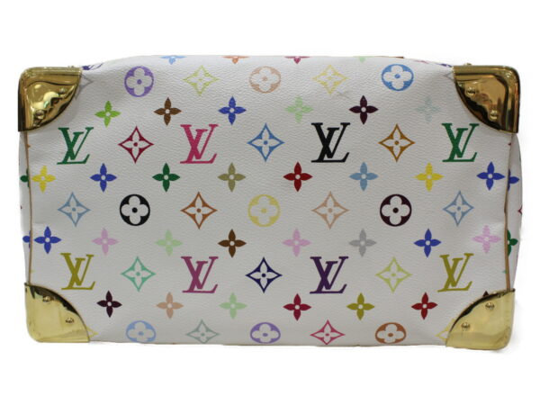 imgrc0080284571 Louis Vuitton Speedy 30 Monogram Multicolor White Handbag