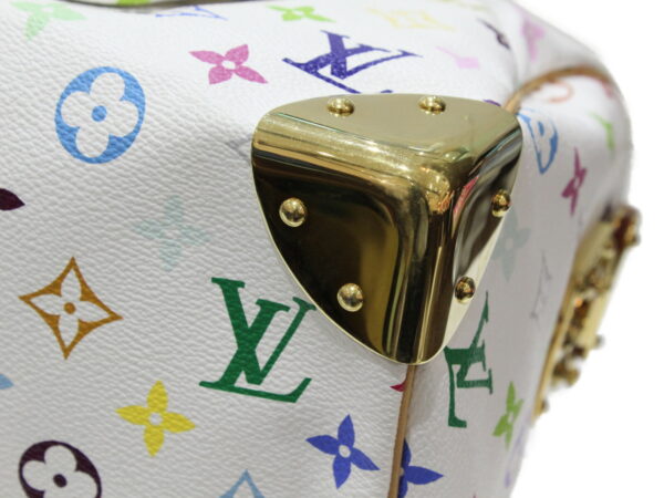 imgrc0080284573 Louis Vuitton Speedy 30 Monogram Multicolor White Handbag