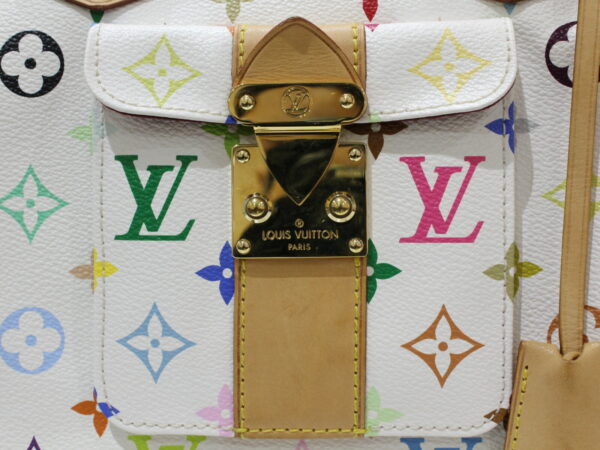 imgrc0080284585 Louis Vuitton Speedy 30 Monogram Multicolor White Handbag