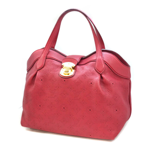 imgrc0080297123 Louis Vuitton Mahina Seals PM Leather Handbag Red