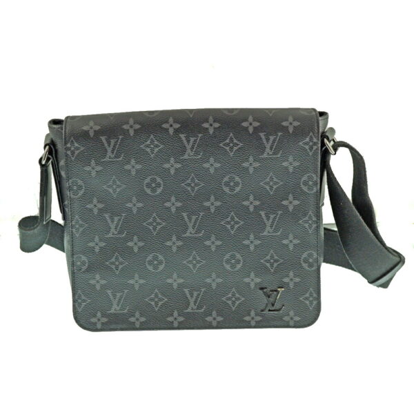 imgrc0080327540 Louis Vuitton District PM Shoulder Bag Monogram Eclipse Black Gray