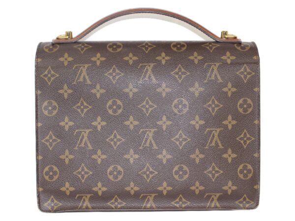 imgrc0080328956 Louis Vuitton Monceau Monogram Handbag Brown