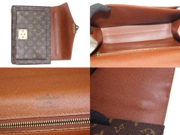 imgrc0080328961 Louis Vuitton Monceau Monogram Handbag Brown