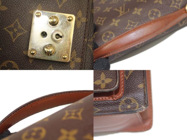 imgrc0080328964 Louis Vuitton Monceau Monogram Handbag Brown