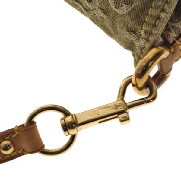 imgrc0080336128 Louis Vuitton Mini Pleaty Monogram Denim Handbag Khaki