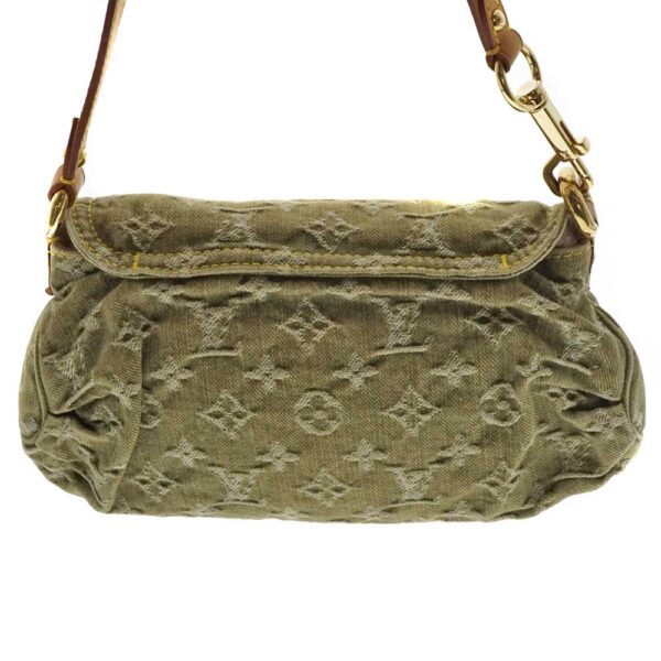 imgrc0080336276 Louis Vuitton Mini Pleaty Monogram Denim Handbag Khaki