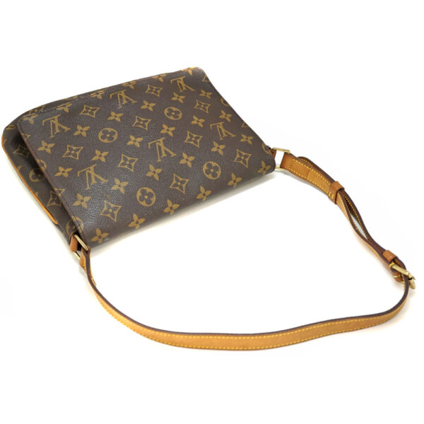 imgrc0080340698 Louis Vuitton Musette Tango Short Monogram Canvas Shoulder Bag Brown