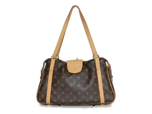 imgrc0080345414 Louis Vuitton Stresa PM Monogram Shoulder Bag Brown