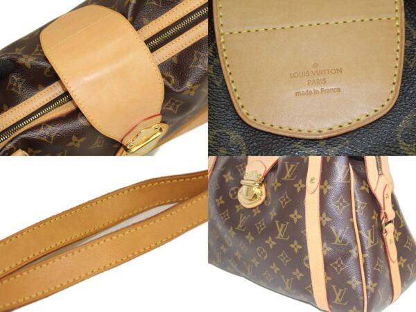 imgrc0080345429 Louis Vuitton Stresa PM Monogram Shoulder Bag Brown