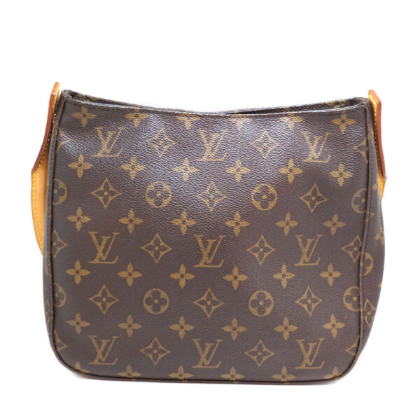 imgrc0080348617 Louis Vuitton Looping MM Monogram Canvas Shoulder Bag Brown