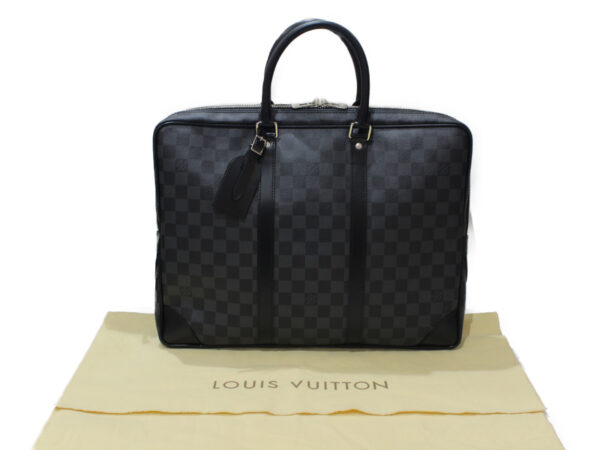 imgrc0080349769 Louis Vuitton Porte Document Voyage Damier Graphite Tote Bag