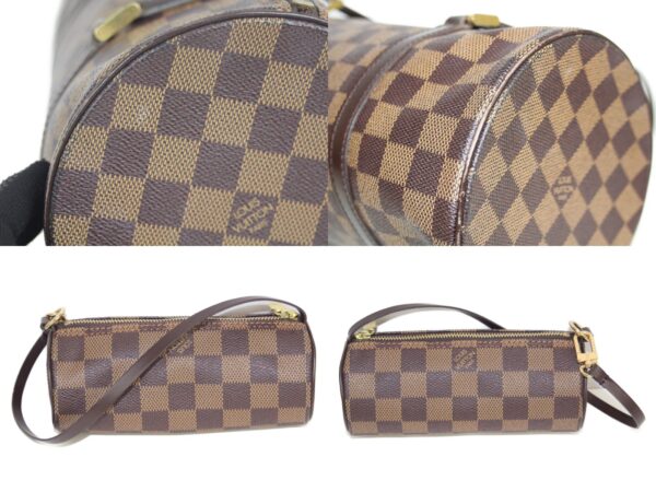 imgrc0080391570 Louis Vuitton Papillon Damier Ebene Handbag Brown