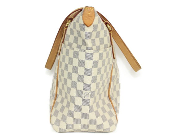 imgrc0080391584 Louis Vuitton Totally MM Damier Azur Tote Bag White