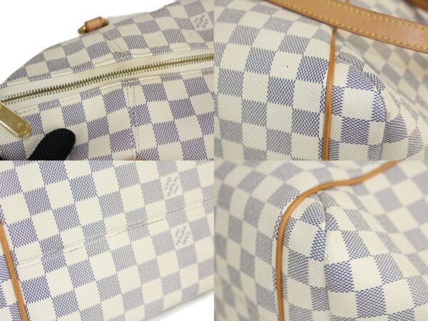 imgrc0080391591 Louis Vuitton Totally MM Damier Azur Tote Bag White