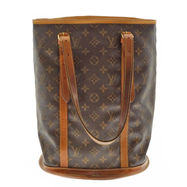 imgrc0080408147 Louis Vuitton Bucket Monogram Canvas Shoulder Bag Brown