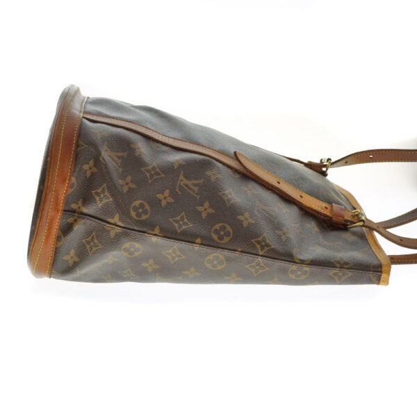 imgrc0080408148 Louis Vuitton Bucket Monogram Canvas Shoulder Bag Brown