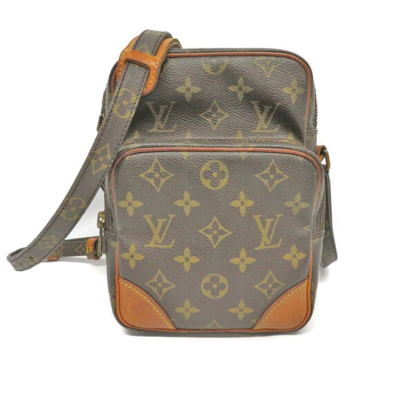 imgrc0080408970 Louis Vuitton Amazon Shoulder Bag Monogram Canvas Brown