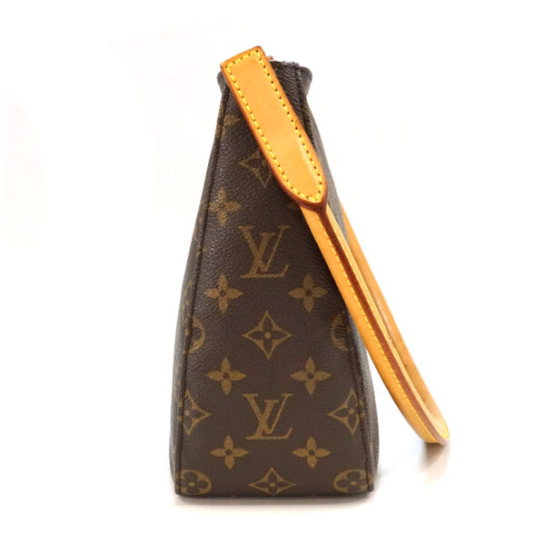 imgrc0080413236 Louis Vuitton Looping MM Monogram Canvas Shoulder Bag Brown