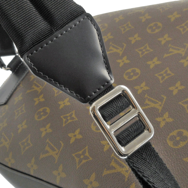 imgrc0080426920 Louis Vuitton Josh Backpack Monogram Macassar Leather Brown Black